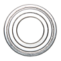 Однорядный шариковый подшипник 6205-2Z (25х52х15) SKF в пакете Whirlpool