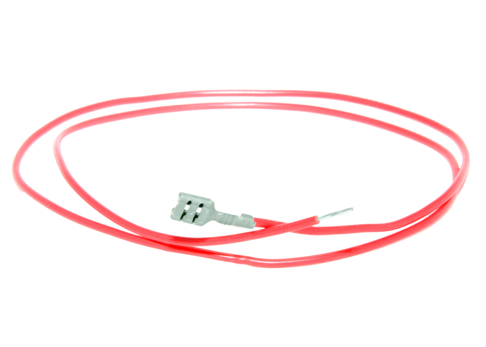 Провод термостойкий ПРКА 100 см, 1.0 (фастон-трубка)