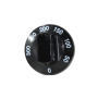 Ручка управления для  термостата духового шкафа Мечта, черная ( 50-300°С )