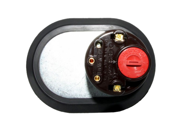 Тэн  RCA PA 1500 Вт из меди в комплекте с терморегулятором овальным фланцем и анодом  (Thermowatt )