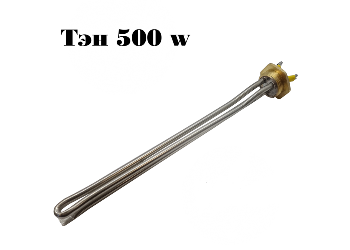 ТЭН для алюминиевых и биметаллических радиаторов из нержавейки 500W с правой резьбой G1 (33мм) SINAN