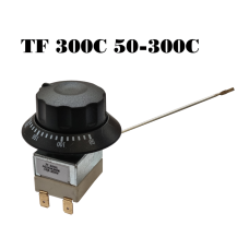 Терморегулятор TF 300C 50-300°С 16А с ручкой