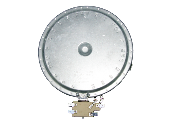 Электроконфорка для стеклокерамической  плиты 230 мм 2300 Вт одноконтурная  4-х контактная ( 2 сигнальных) IT-228